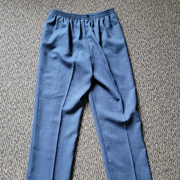 Alfred Dunner Blue Dress Pants 6P Like New Condition - Picture 10 of 12